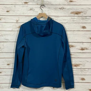 Marmot Women's Front Zip Hoodie Jacket - Blue - Small thumbnail 5
