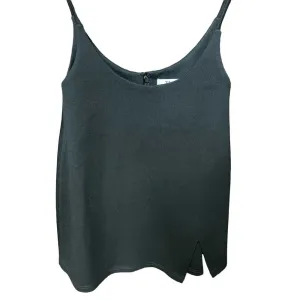 Tiger Mist Black Spaghetti Tie Strap Swing Tank Top‎ Size XS thumbnail 3