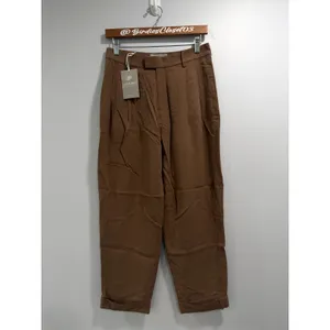 Everlane The Put Together Pleat Pant Toasted Coconut Brown Ankle Preppy NWT 4 thumbnail 2