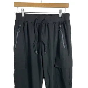 Stelle Womens Hiking Cargo Jogger Pants Black Water Resistant Quick Dry M thumbnail 5