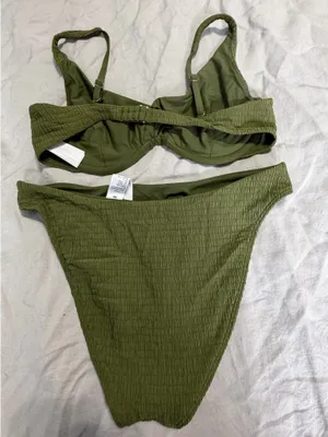 Abercrombie Green Bikini Set thumbnail 2