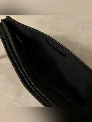 Lululemon Double Zipper Compartment Wristlet Black thumbnail 7