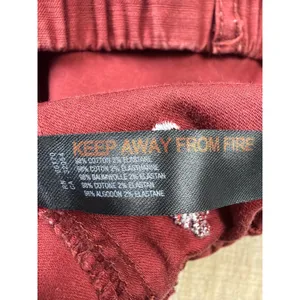 Free People Movement Rust Red Utility Straight Leg Cargo Pants Women's XS Size 4 thumbnail 8