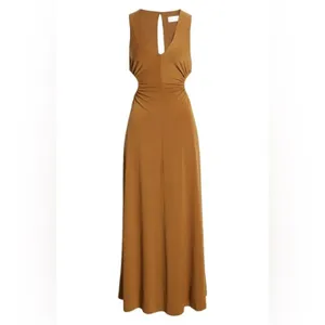 SIGNIFICANT OTHER‎ Ingrid Cutout Waist Jersey Maxi Dress Womens Size 10 thumbnail 3
