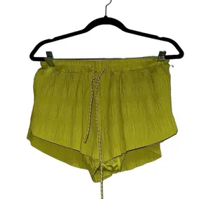 NWOT Free People Movement Shirr Enough Shorts In Guacamole color thumbnail 7