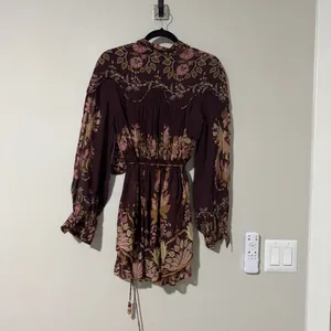 Farm Rio Burgundy Bella Knotted Neckline Size XS thumbnail 4