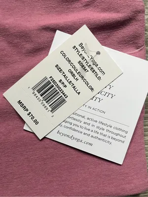 NEW Beyond Yoga Purple Space Dye Sports Bra Size S Active Workout Gym Pilates thumbnail 5