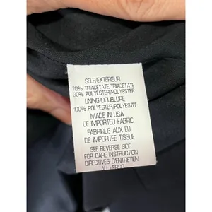 Theory Lanai Blazer Black Admiral Crepe Open Front Minimalist Workwear Size 2 thumbnail 6