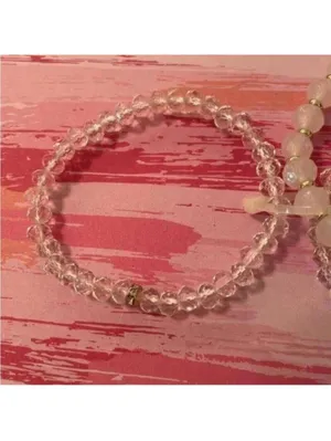 NWOT Set of 4 Beaded Stretch Bracelets thumbnail 4