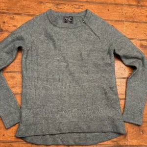 Abercrombie Fitch Sweater‎ Womens S Green Comfort Knit Crewneck Pullover thumbnail 2