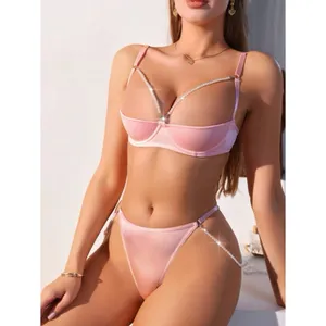 Sexy lingerie set with pearls details - M thumbnail 6