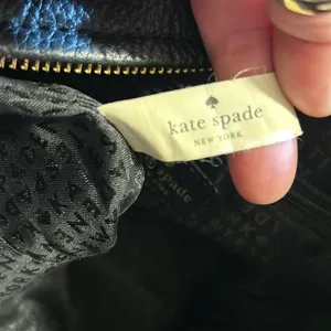 Kate Spade Black Pebbled Leather Crossbody Bag thumbnail 11