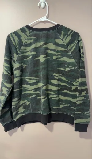 Forever 21 Dark Camo Crewneck Sweatshirt  thumbnail 3
