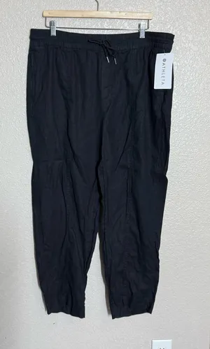New Athleta Retreat Linen Ankle Pant XL thumbnail 1