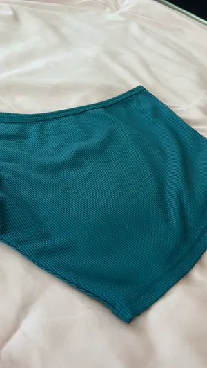 Navy Crop Top Forever 21 thumbnail 3
