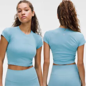 Lululemon Swiftly Tech Cropped Short Sleeve thumbnail 2