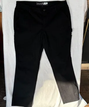 Carhartt Loose Fit Canvas rugged flex Black Pants thumbnail 1