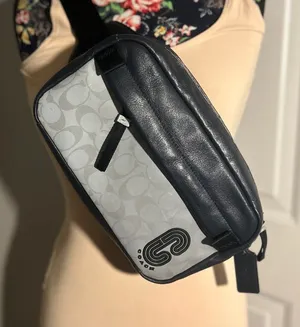 Coach Edge Belt Bag in Reflective Signature Canvas (Style No. 89919). thumbnail 1