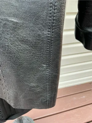 Elegant genuine Leather Button-Front Women's Jacket🍃🍂🍁 thumbnail 7