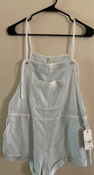 Billabong baby blue romper  thumbnail 1