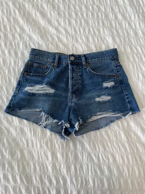 Aeropostale Boyfriend Jean Shorts thumbnail 3