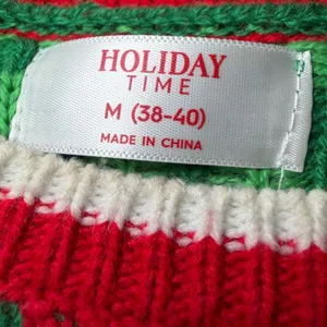 Holiday Time Womens Size Medium Ugly Christmas Sweater Cow Reindeer Green Winter thumbnail 4