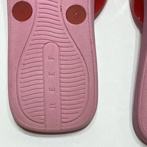 Reef Solaye Hibiscus Pink Red Flip Flop Sandals Womens 9 Beach Vacation thumbnail 11