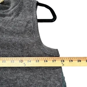 Anthro MOTH Knit Tank Top Sz M Gray Green Whimsygoth Fairy Grunge Cottage Goth‎ thumbnail 7
