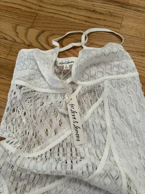 For Love And Lemons White Cover Up Medium thumbnail 5