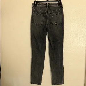 PacSun Black Distressed Ankle Cropped Jeans thumbnail 2
