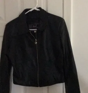 Real Leather leather garments Jacket for woman size M thumbnail 1
