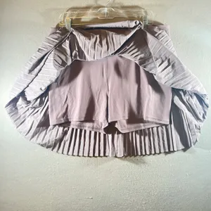 765 | Quince Pleated Active Performance Tennis Golf Skort‎ Purple Womens XL thumbnail 3