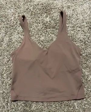 Lululemon cacao align tank thumbnail 1