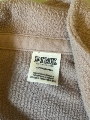 Fleece Shacket Victoria's Secret PINK thumbnail 3