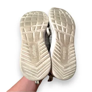 Adidas Women's Cloudfoam Pure Athletic‎ White & Gray Running Shoes Sz 10 thumbnail 8