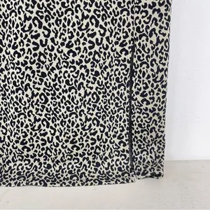 Zara Brown Animal Print Short Sleeve Knee Length Sheath Dress Womens M Leopard thumbnail 5