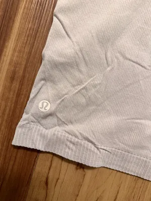 LULULEMON Seek Simplicity Tank in Powdered Mauve Sz. 4 thumbnail 9