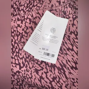 Athleta Womens Salutation Stash Pocket II Printed 7/8 Tight Tawny Rose SIZE 3X thumbnail 4