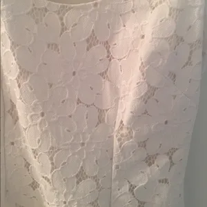 Lilly Pulitzer white eyelet floral shift dress thumbnail 2
