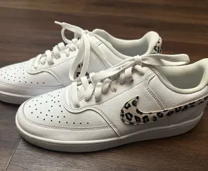 Nike Court Vision Low Cheetah Print Sneakers thumbnail 1