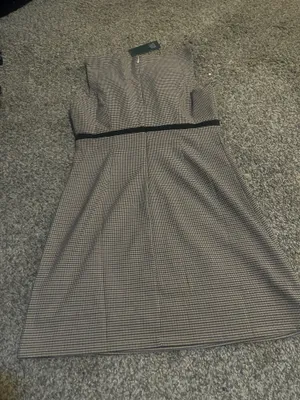 Wild Fable Elevate your style with this chic striped tan dress featuring elegant black accents. Perfect for any occasion, this dress offers a flattering fit and thumbnail 8