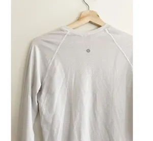 LULULEMON Swiftly Tech White Long Sleeve 2.0 Size 8 thumbnail 5
