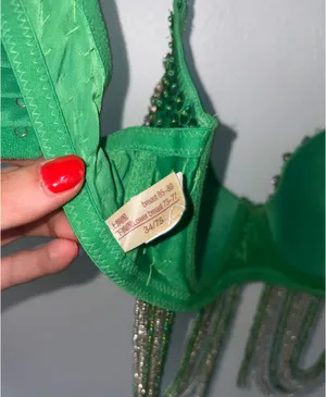 Britney Spears custom Halloween costume Green Size M thumbnail 4