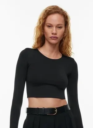 Aritzia Black Long Sleeve top  thumbnail 1