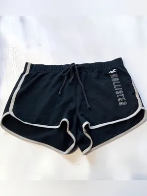 Hollister black gym shorts women S thumbnail 8