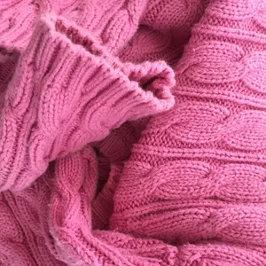 Gap Vintage Cable Knit Cardigan Sweater Pink - Sz S thumbnail 8