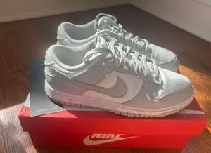 Grey Nike Dunk Fog Low thumbnail 6