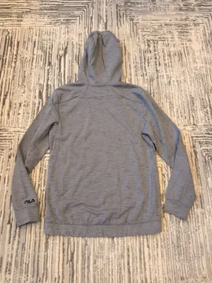 Fila women's small gray oversized sweatshirt MSRP $70 thumbnail 5