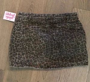 Boutique Pink Poppy mini skirt thumbnail 1