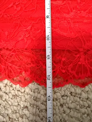 NWT Free People Intimately Lacey Essential Cami Red Lace Coquette Y2K Small thumbnail 7